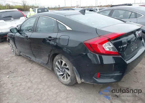 2018 Honda Civic Ex из США, поврежденный, VIN 2HGFC2F72JH574762